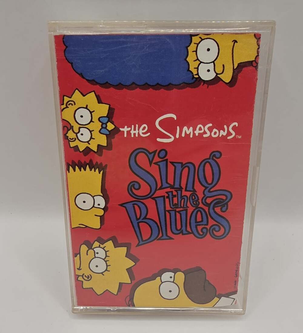 1990 The Simpsons Sing The Blues Cassette Tape